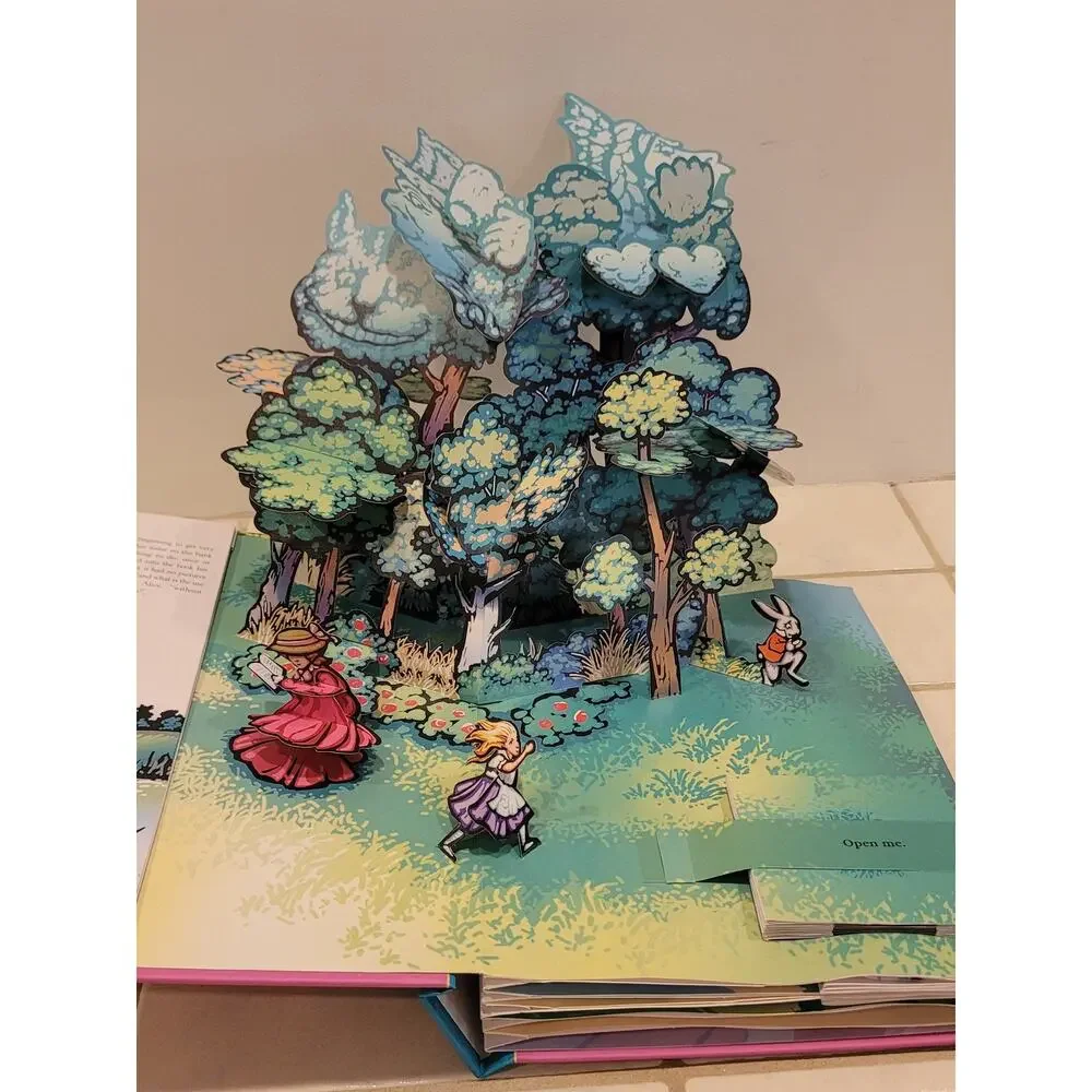 Robert Sabuda Alice’s Adventures in Wonderland Pop-Up Book First Edition 2003